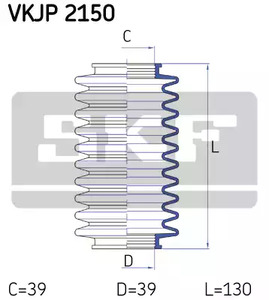 Фото VKJP2150 Комплект пыльника SKF {forloop.counter}}